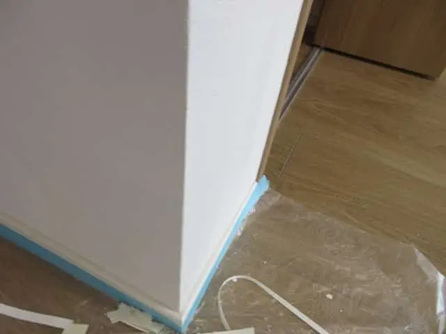 壁紙の部分補修できれいに直した状態